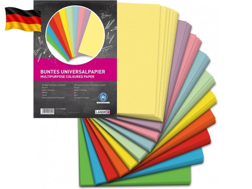 Landré 250 blatt buntes - 250, a4