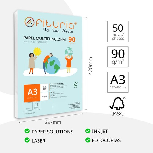 Druckerpapier din 90g - 90g, 50